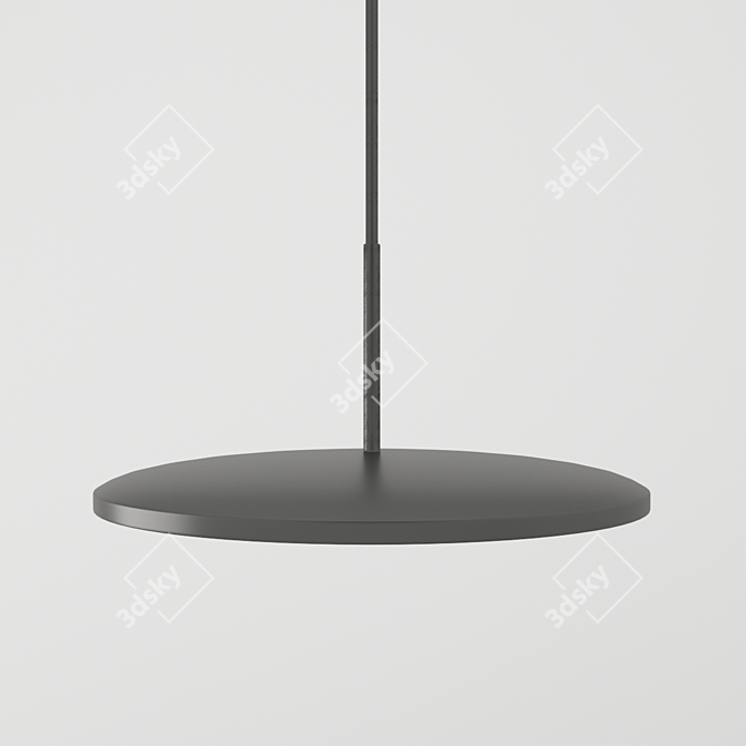 Elegant Dot Pendant Light 3D model image 2