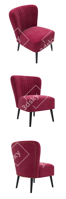 Elegant Barbara Chair - IMR-630681 3D model image 2