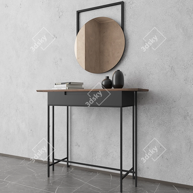 Savona Console Table | MannMade 3D model image 2