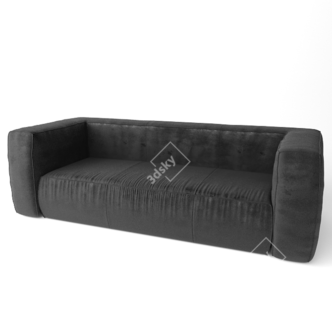 Italian Made Sofa 3D model image 1