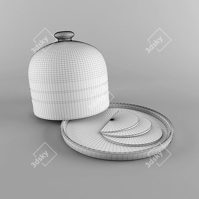 LemonPlate: 2012 Edition - Centimeter-Sized Versatile V-Ray Rendered 3D Model 3D model image 3