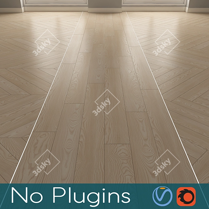 Minimalist Floor Design Kit 3D model image 1