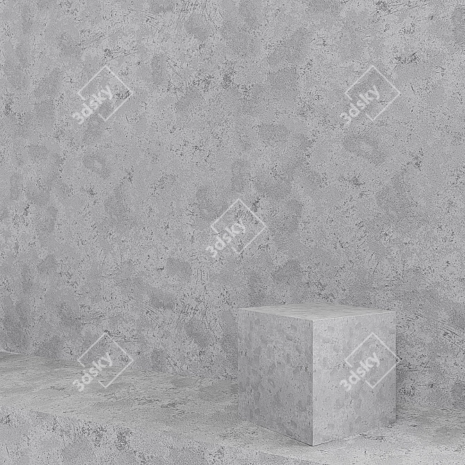 Industrial Loft Decorative Plaster 3D model image 1