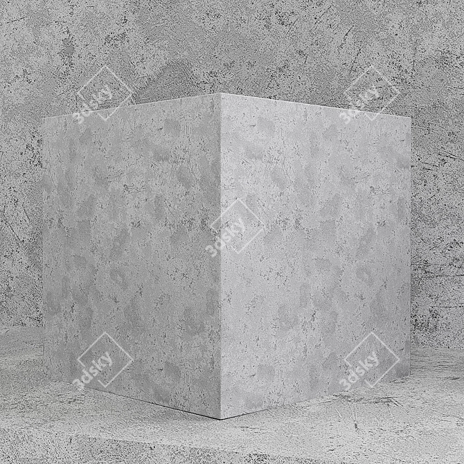 Industrial Loft Decorative Plaster 3D model image 2