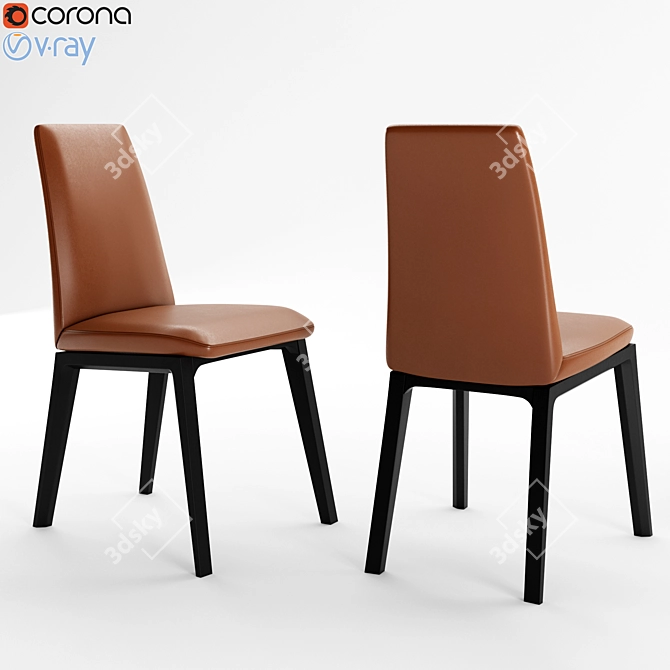 Sophisticated Comfort: boconcept Lausanne 3D model image 1