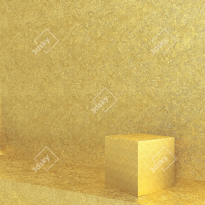 Golden Loft Decorative Plaster 3D model image 1