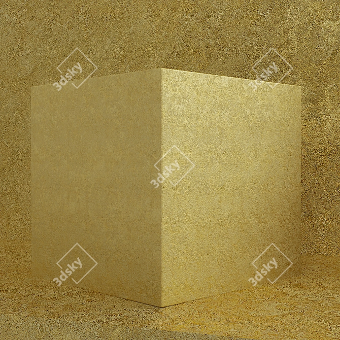 Golden Loft Decorative Plaster 3D model image 2