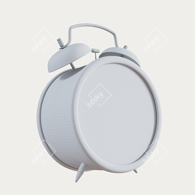 DECAD Alarm Clock: Sleek and Stylish Design 3D model image 3