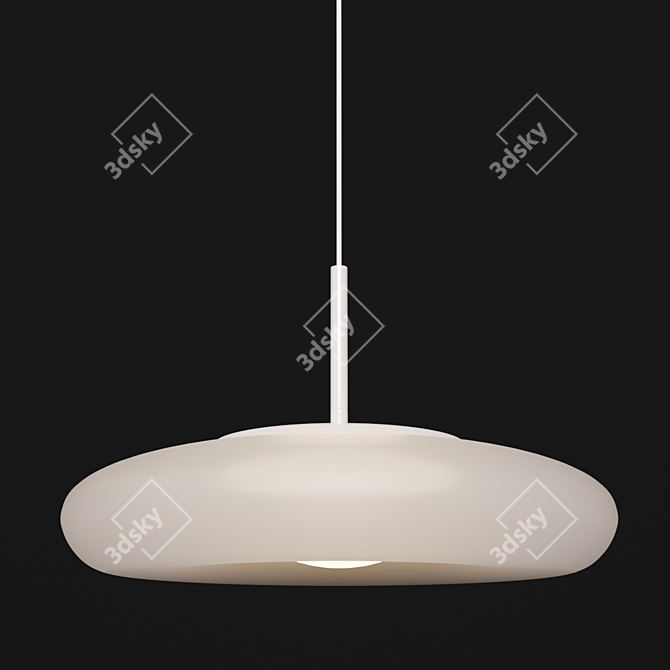 Elegant Ciambo-36 Pendant Lamp 3D model image 1