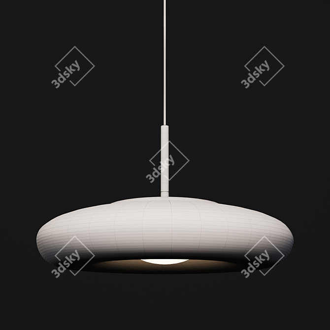 Elegant Ciambo-36 Pendant Lamp 3D model image 2