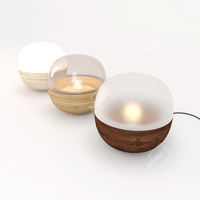  Elegant Table Lamp: Porada Bolla 3D model image 2