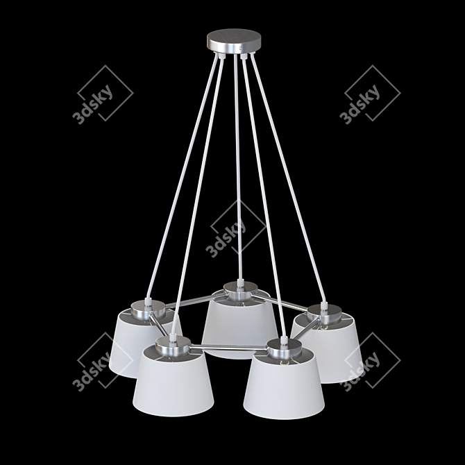 Freya Barbara Pendant Light 3D model image 2