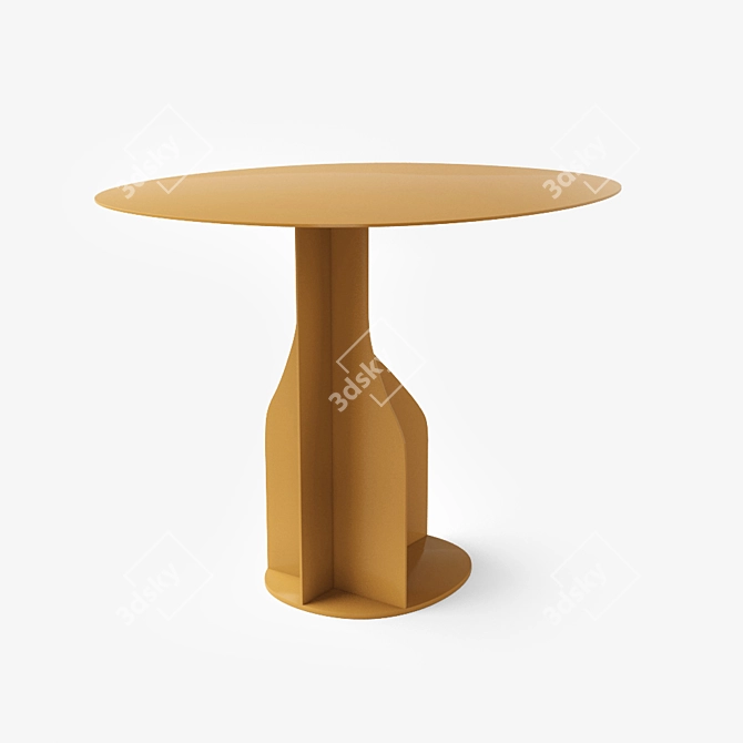 Sculptural Coffee Table: Plane M 3D model image 2