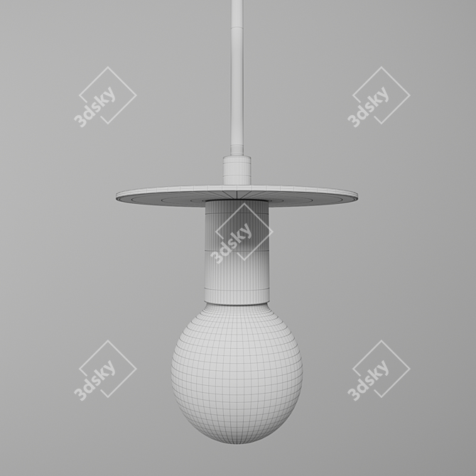 Satellite Pendant Light: Sleek Design 3D model image 2