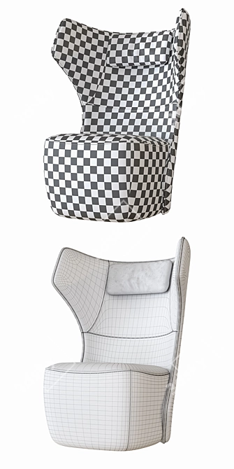 Freistil 149 Chair by Dawid Tomaszewski 3D model image 3