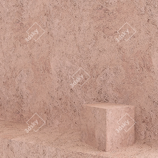 Industrial Loft Decorative Plaster 3D model image 1