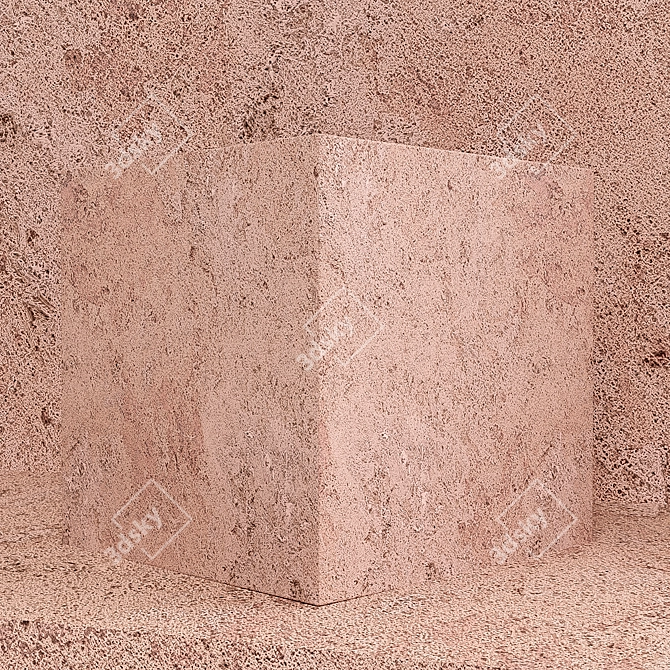 Industrial Loft Decorative Plaster 3D model image 2