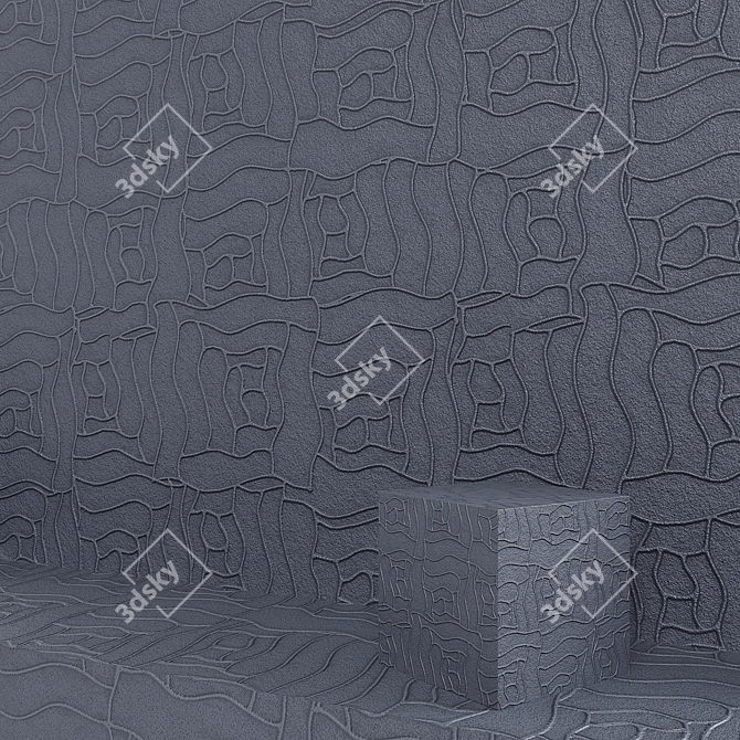 Artistic Loft Plaster 3D model image 1