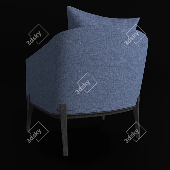 Cosmorelax Copeland Chair: Sleek and Stylish Seating 3D model image 2