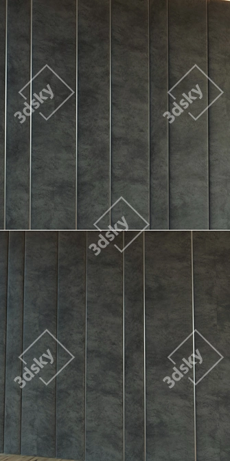 Decorative Soft Panel Wall 3D model image 3