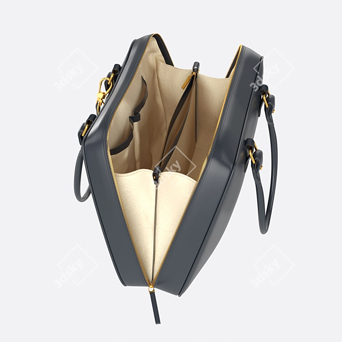 Stylish Open KR Handbag: 3Ds Max 2018 & Corona Renderer 1.7 Model 3D model image 1