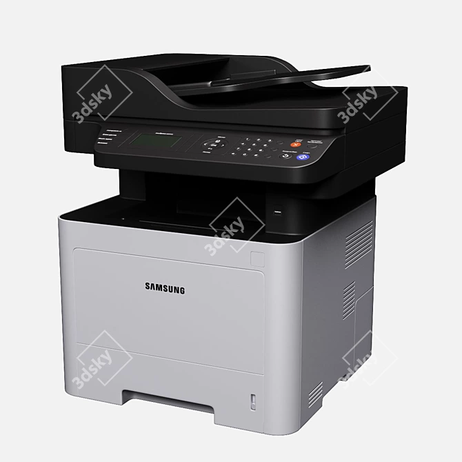 Samsung ProXpress M3870: High-Performance Multifunction Printer 3D model image 1