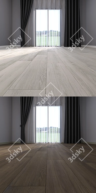 Luxury Parquet Flooring Collection - Vray Materials 3D model image 3