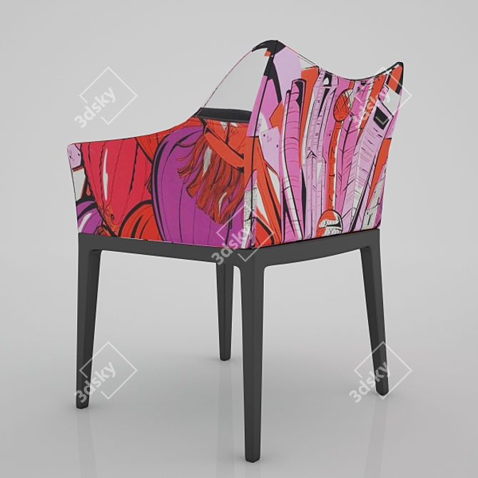 Sleek and Elegant: Kartell Madame Chair 3D model image 2