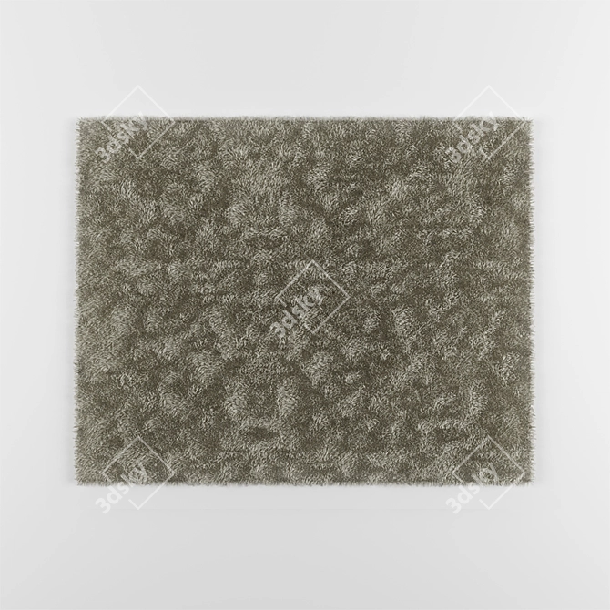 Luxury Plush Carpet - 2500x2000mm 3D model image 2
