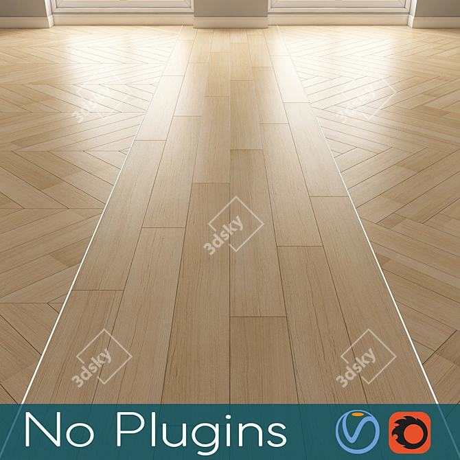 Vintage Archive Flooring 3D model image 1