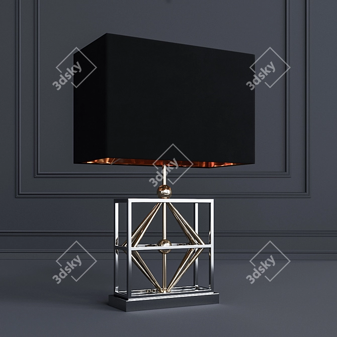 Quito Metal Table Lamp 3D model image 1