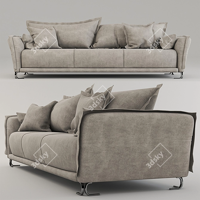 Elysian Dream Sofa 3D model image 1