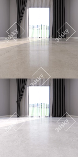 Marble Floor Set: Vray Material 3D model image 3