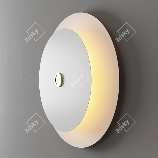 DUNN Equinox Metal Sconce 3D model image 2