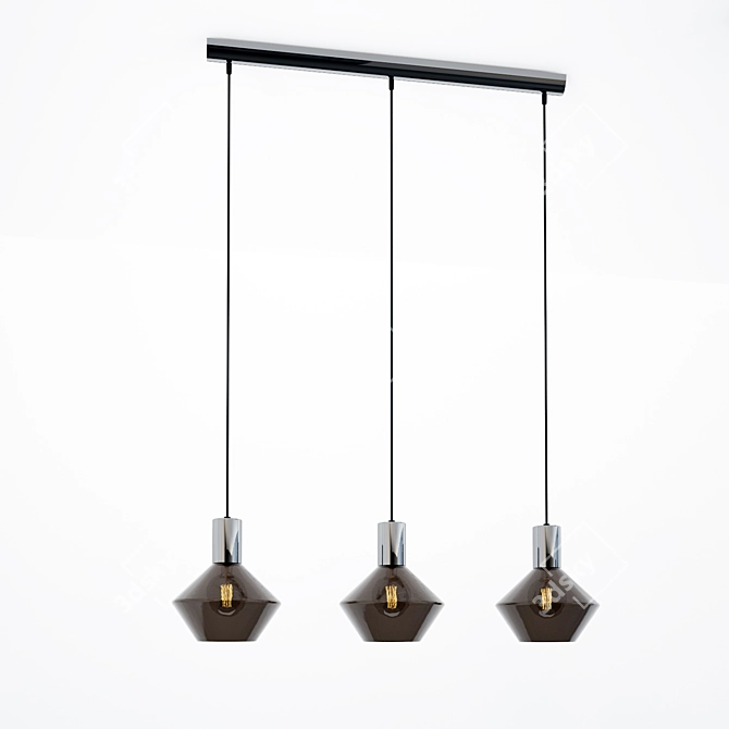 EGLO PONZANO Pendant Luminaire Set 3D model image 2