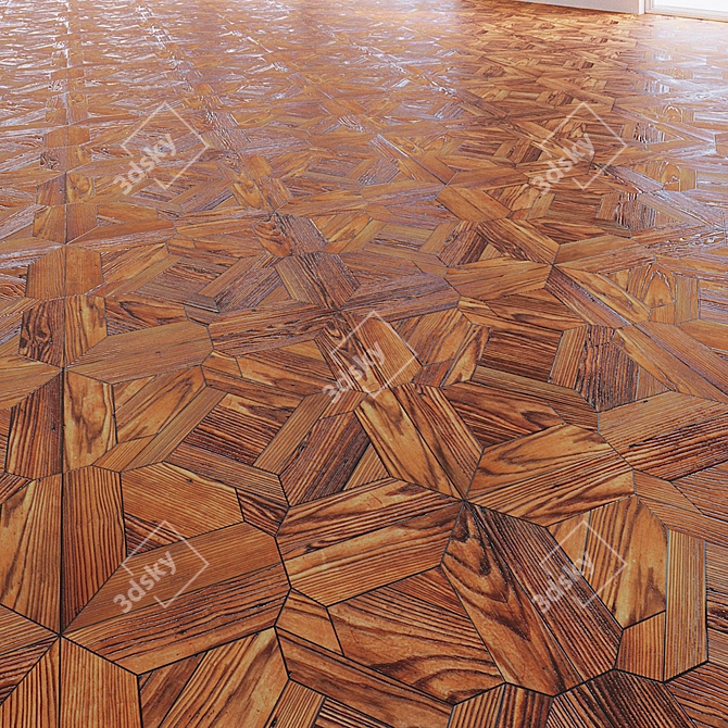 4K Seamless Texture for Floors 3D model image 1