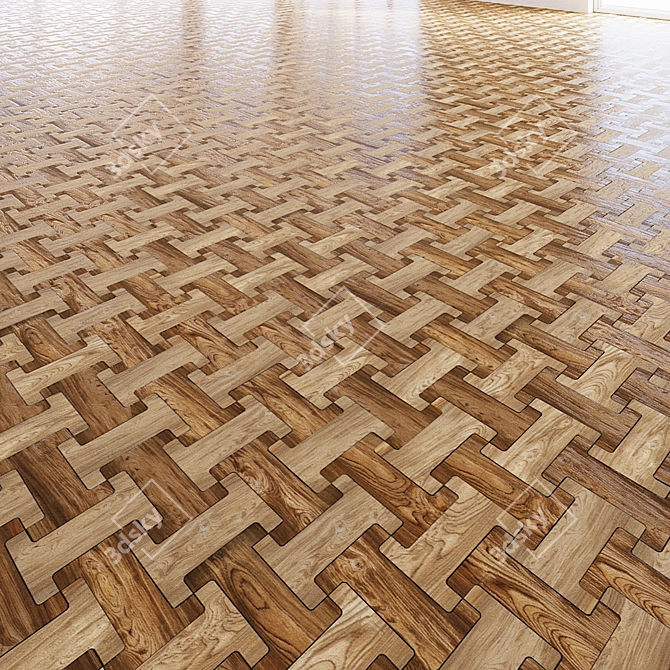 4K Seamless Floor Texture 3D model image 1