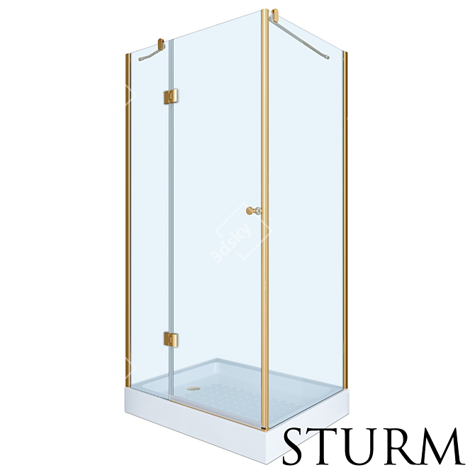 STURM Arena Shower Enclosure 3D model image 2