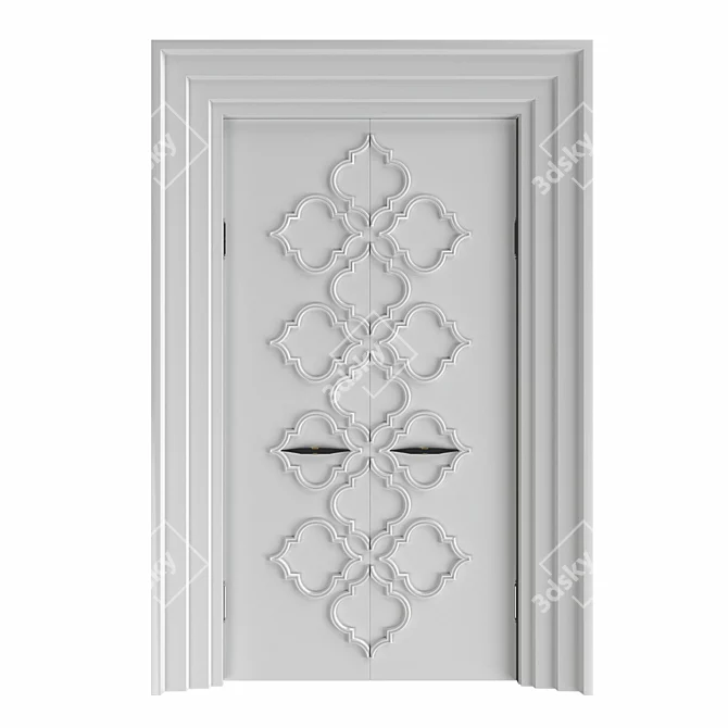 RODECOR Rambov Decorative Door Design 3D model image 2