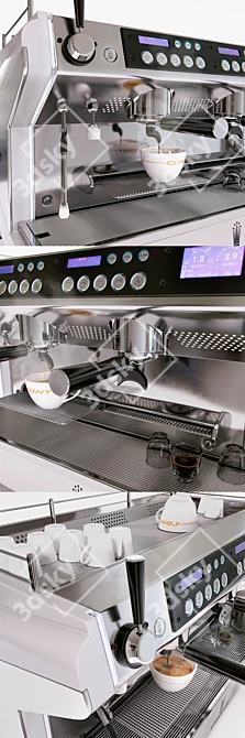 Title: Conti Monte Carlo: Modern Espresso Mastery 3D model image 2