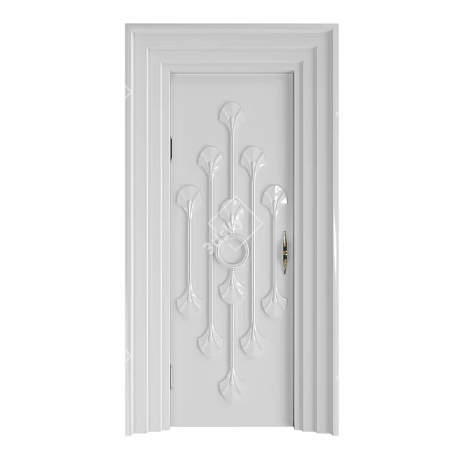 RODECOR Lalique Door Decoration 3D model image 2