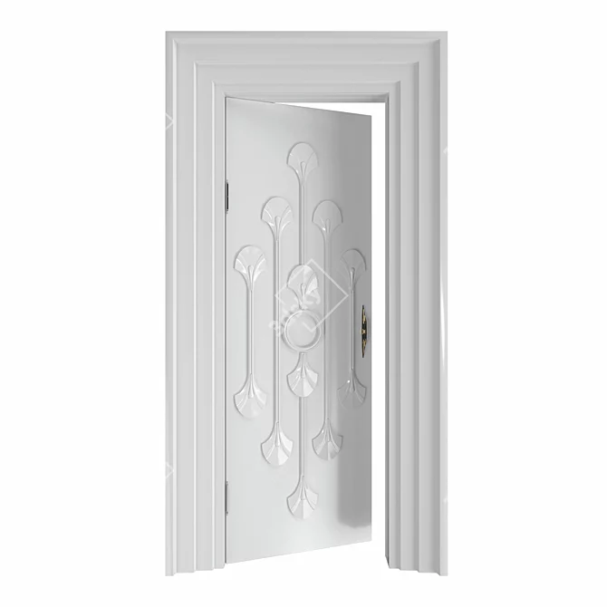 RODECOR Lalique Door Decoration 3D model image 3