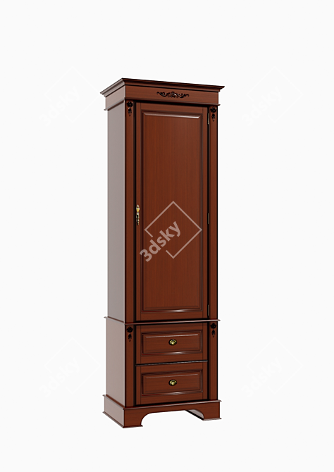 Atrium Cabinet M1302: Modern Elegance for Your Space 3D model image 3