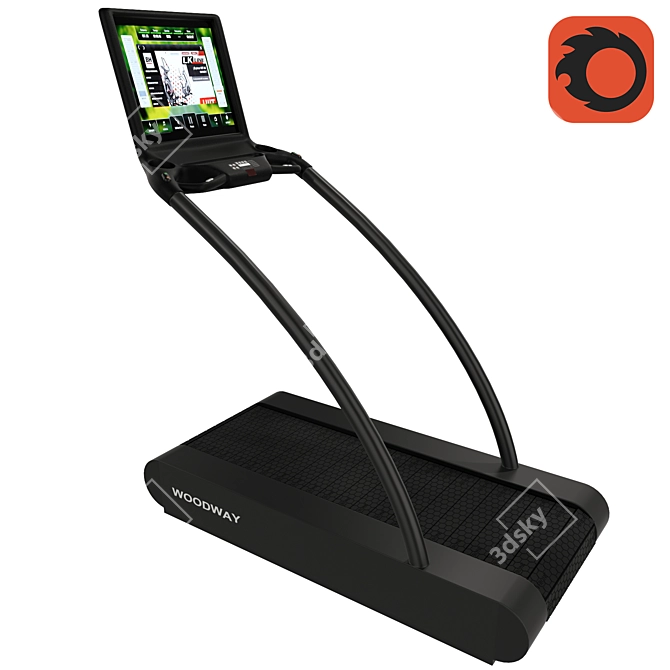 Ultimate 4Front Treadmill Experience 3D model image 1