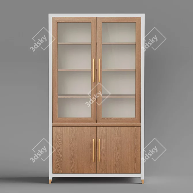 Elegant Arnika Sideboard by Furnitera 3D model image 1