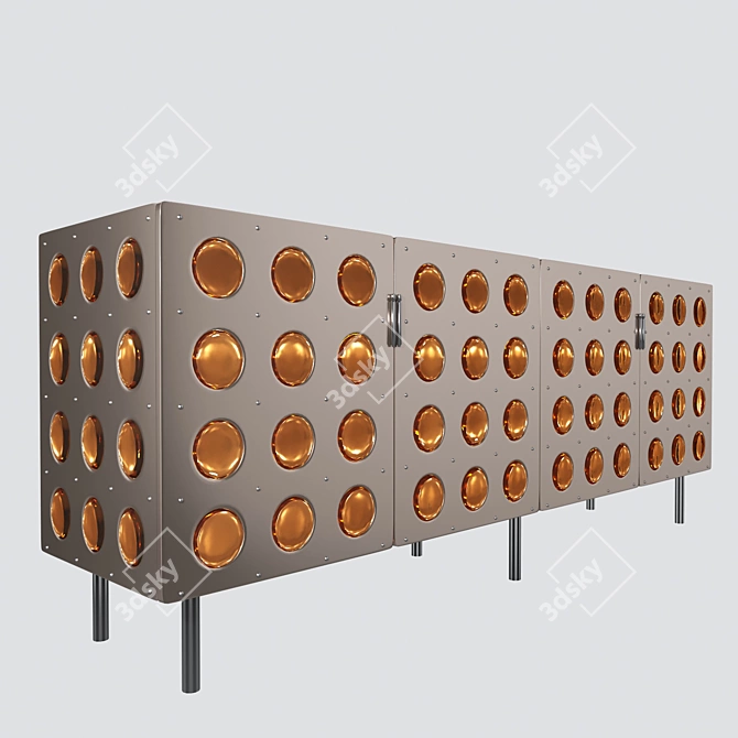 Spinoza Sideboard: Elegant and Functional 3D model image 3