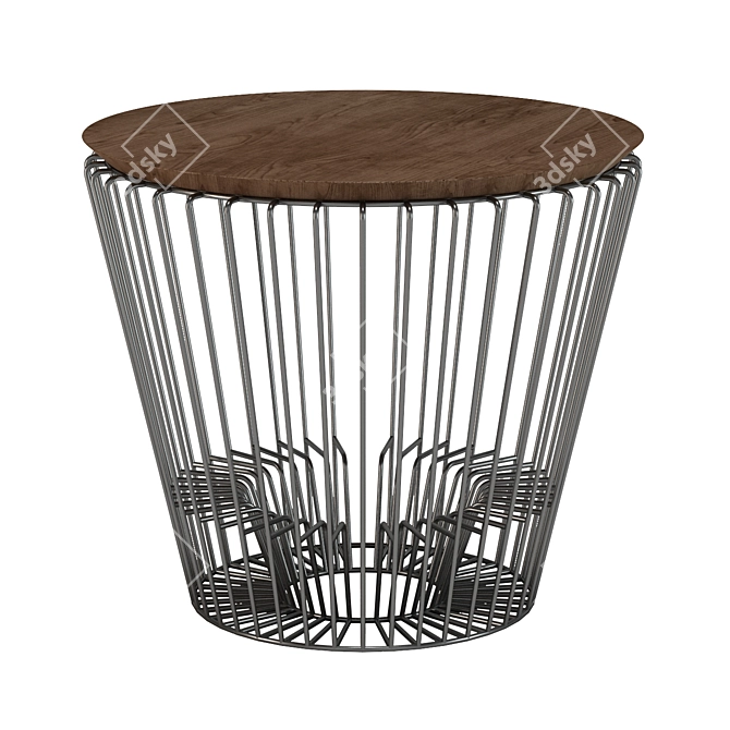 Versatile Charm: Harto Ernest Side Table 3D model image 1