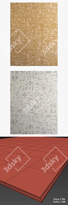 Jan Kath Concept Map Rugs 3D model image 3