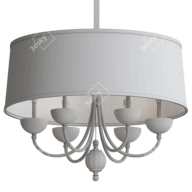 Elegance Illuminated: Robert Abbey Chandeliers 3D model image 3