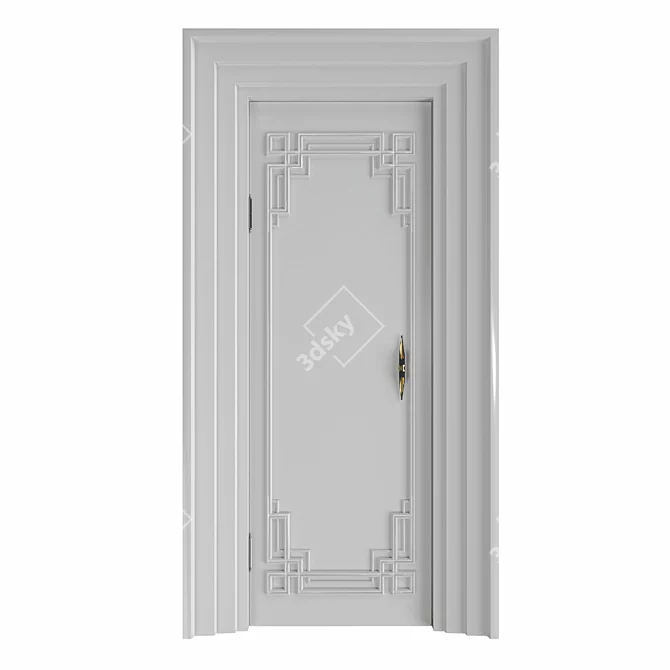 RODECOR Erte: Luxurious Door Decoration 3D model image 2